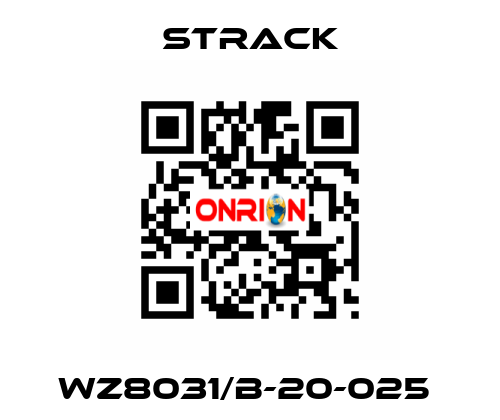 WZ8031/B-20-025  Strack