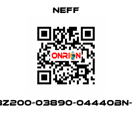 WH08Z200-03890-04440BN-0000  Neff