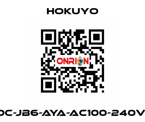 DC-JB6-AYA-AC100-240V  Hokuyo