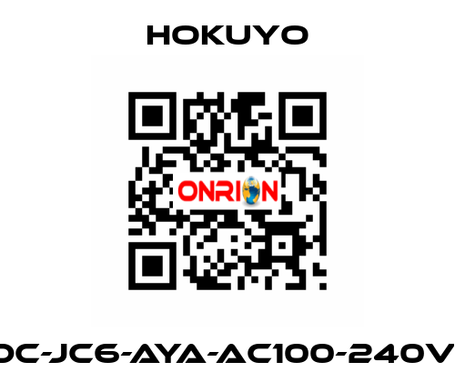 DC-JC6-AYA-AC100-240V  Hokuyo