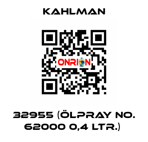 32955 (Ölpray No. 62000 0,4 ltr.)  Kahlman