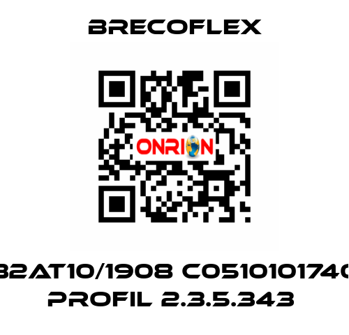 32AT10/1908 C0510101740 Profil 2.3.5.343  Brecoflex