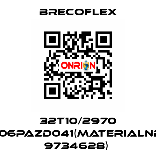 32T10/2970 E06PAZD041(MATERIALNR. 9734628)  Brecoflex