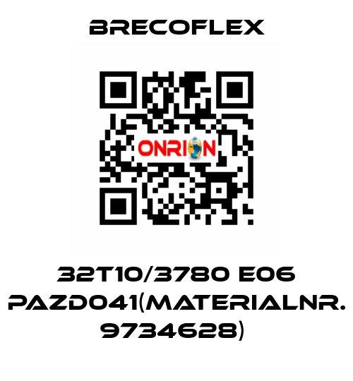 32T10/3780 E06 PAZD041(MATERIALNR. 9734628)  Brecoflex