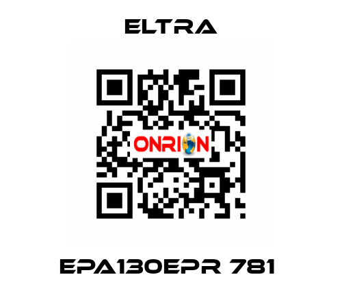 EPA130EPR 781  Eltra