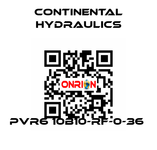 PVR6 10B10-RF-0-36  Continental Hydraulics