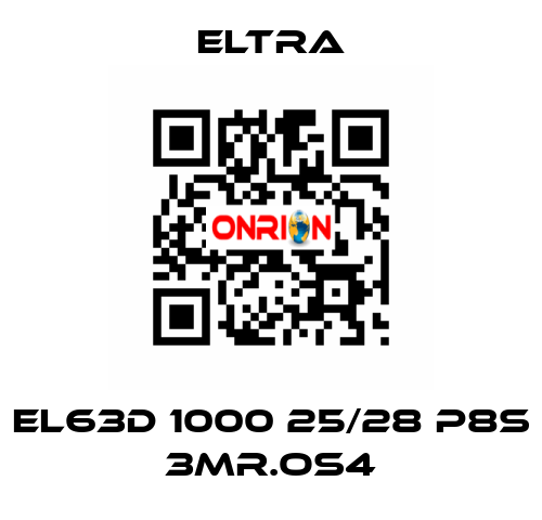 EL63D 1000 25/28 P8S 3MR.OS4 Eltra