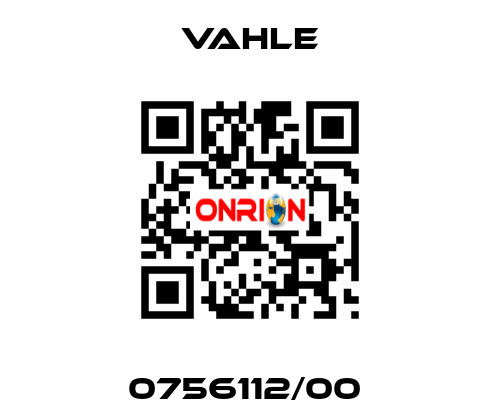 0756112/00  Vahle