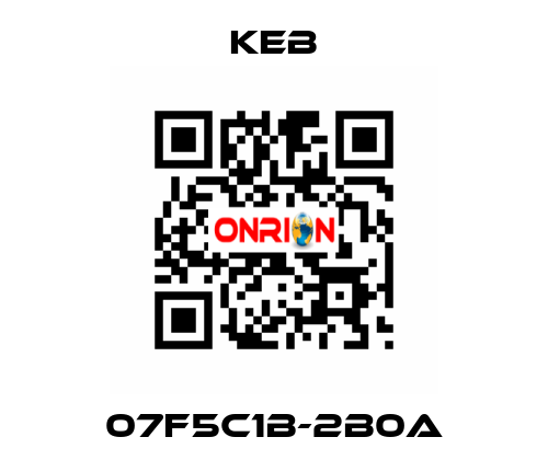 07F5C1B-2B0A KEB