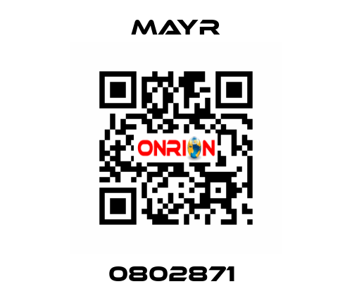 0802871  Mayr