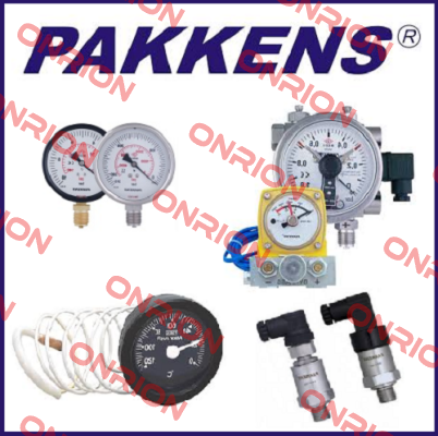 Ø100mm.0/10 bar G1/2"B Pakkens