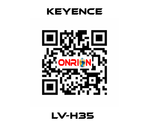 LV-H35  Keyence