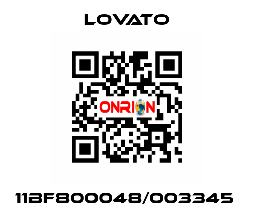 11BF800048/003345  Lovato