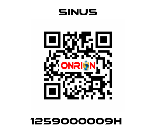  1259000009H  Sinus