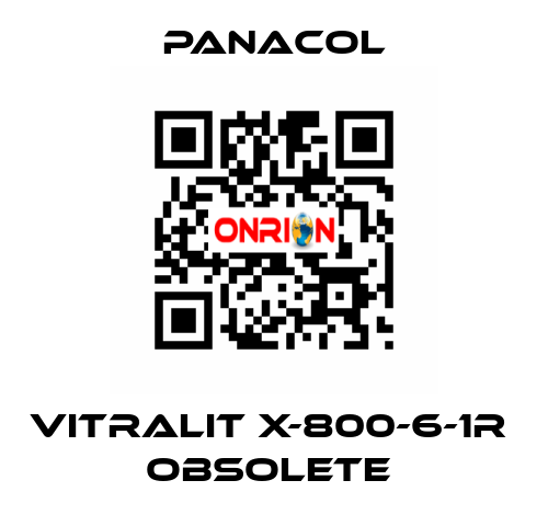 VITRALIT X-800-6-1R  Obsolete  Panacol