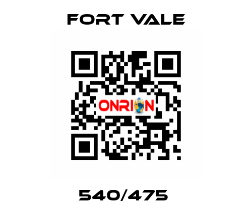 540/475  Fort Vale