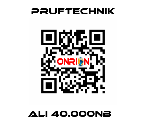 ALI 40.000NB   Pruftechnik