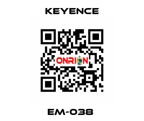 EM-038  Keyence