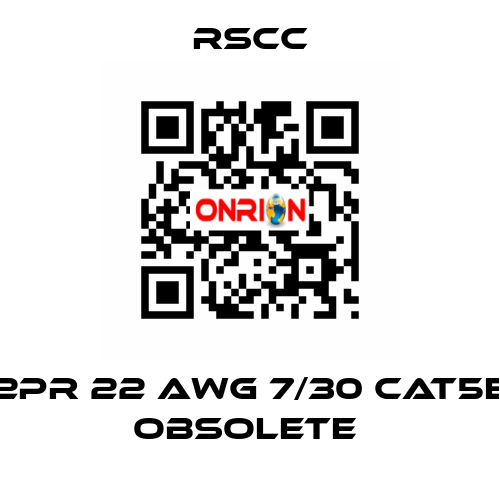 2PR 22 AWG 7/30 CAT5E obsolete  RSCC