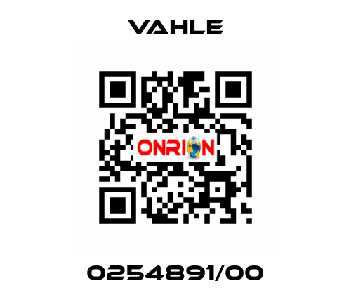 0254891/00 Vahle