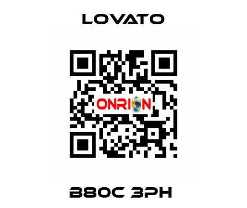 B80C 3PH  Lovato