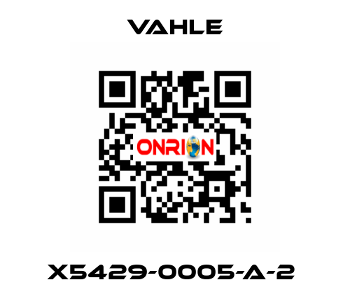 X5429-0005-A-2  Vahle