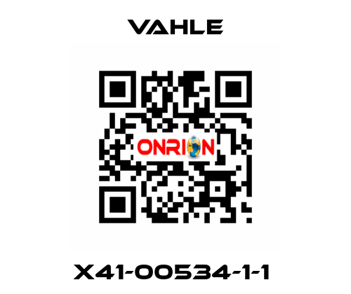 X41-00534-1-1  Vahle