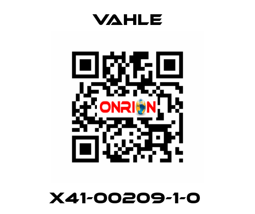 X41-00209-1-0  Vahle