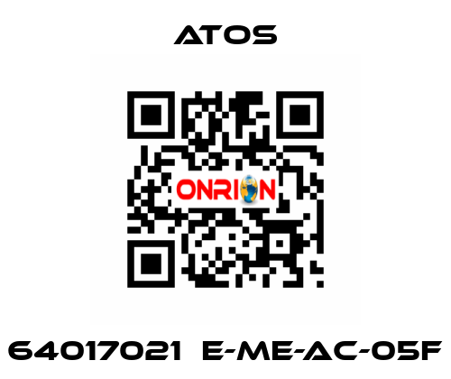 64017021  E-ME-AC-05F Atos