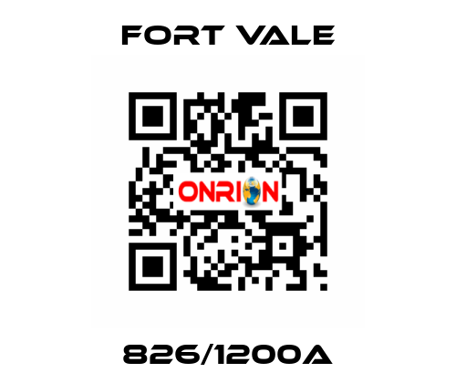 826/1200A Fort Vale