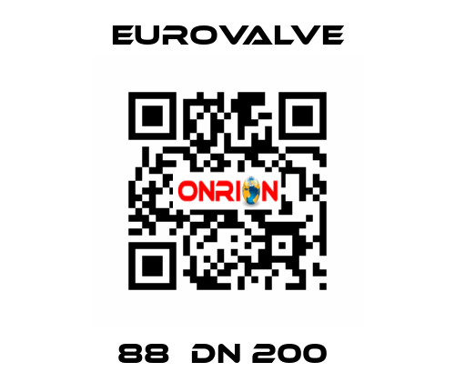 88  DN 200  Eurovalve