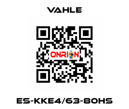 ES-KKE4/63-80HS Vahle