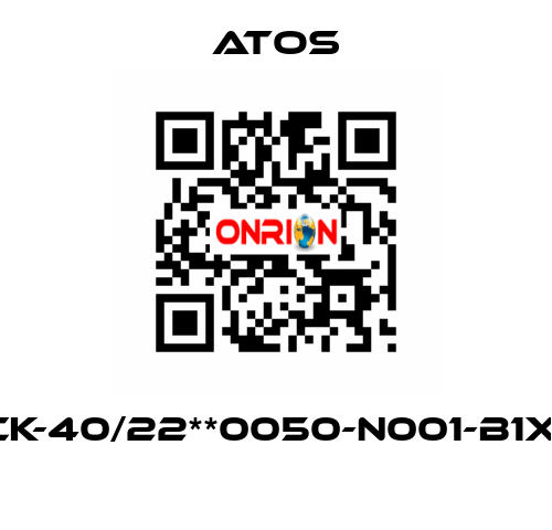 CK-40/22**0050-N001-B1X1  Atos