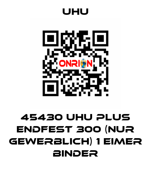 45430 UHU plus endfest 300 (NUR GEWERBLICH) 1 Eimer Binder UHU