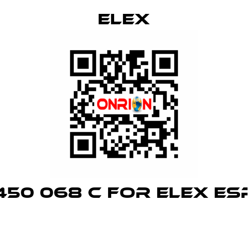 450 068 C FOR ELEX ESP  Elex