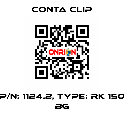 P/N: 1124.2, Type: RK 150 BG Conta Clip