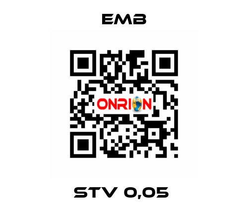 STV 0,05  Emb