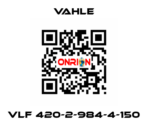 VLF 420-2-984-4-150 Vahle