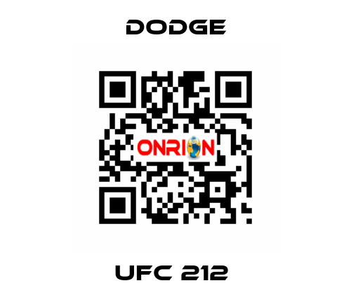 UFC 212  Dodge