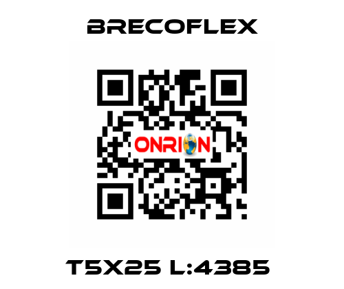 T5X25 L:4385  Brecoflex