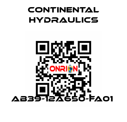 AB39-12A650-FA01  Continental Hydraulics