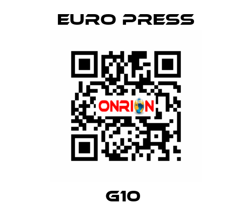 G10  Euro Press