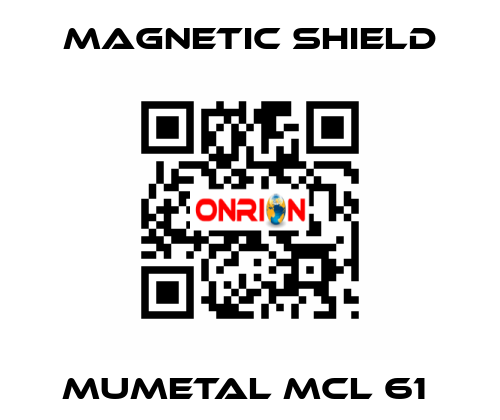 Mumetal MCL 61  Magnetic Shield