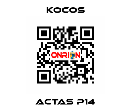 ACTAS P14 KoCoS