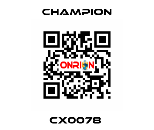 cx0078  Champion