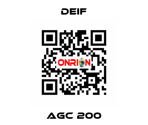 AGC 200 Deif