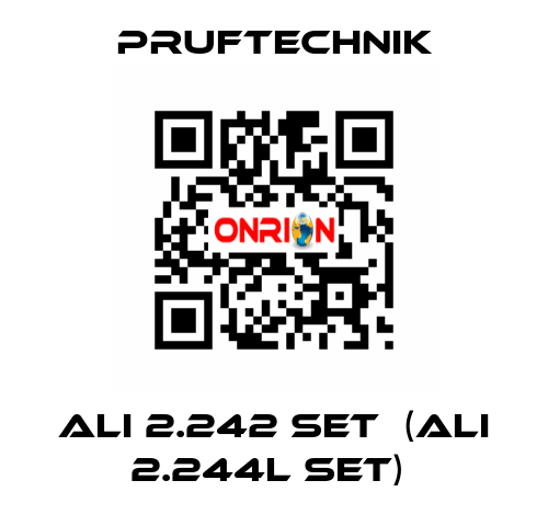 ALI 2.242 SET  (ALI 2.244L SET)  Pruftechnik