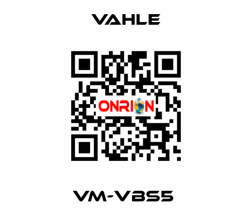 VM-VBS5  Vahle