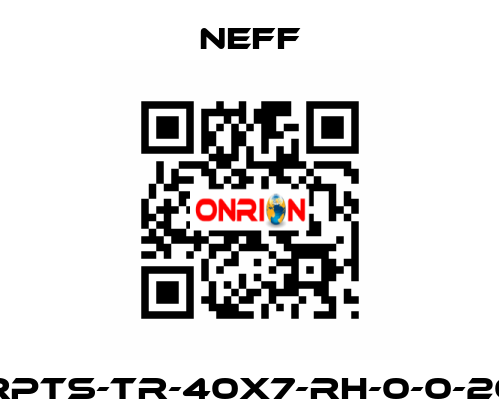 TGS-RPTS-Tr-40x7-RH-0-0-2000-0 Neff