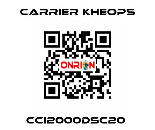  CCI2000DSC20  Carrier Kheops